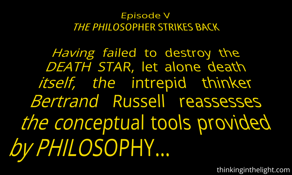 Episode V: The Philosopher Strikes Back